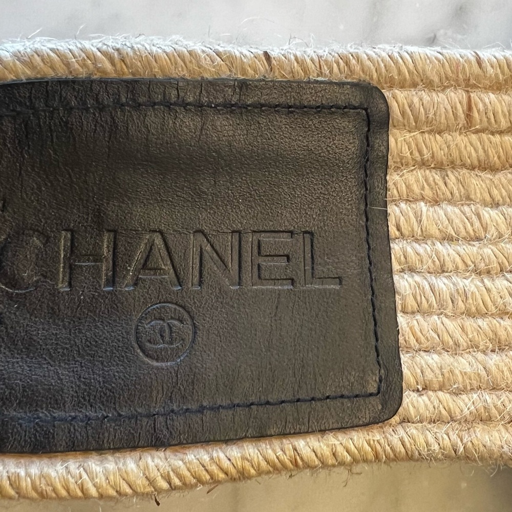 Chanel Espadrilles Sandals! - Picture 6 of 9